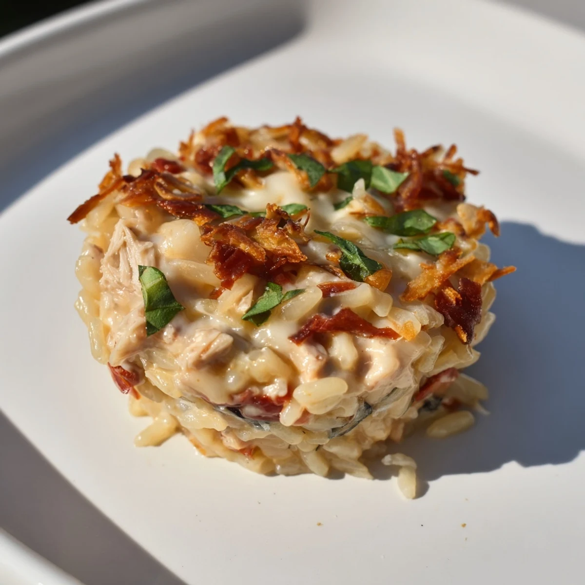 Muffin-sized Marry Me Chicken Sushi Bake Cups with cheesy topping, ready for a delicious appetizer.