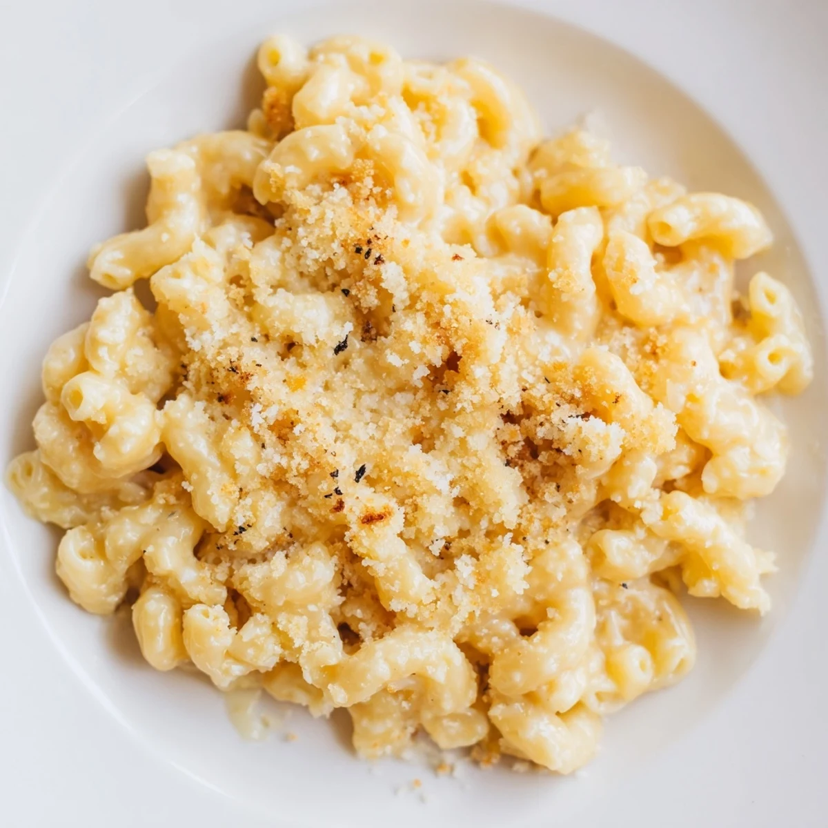 Homemade mac and cheese, the ultimate comfort food, with a silky smooth cheese sauce.