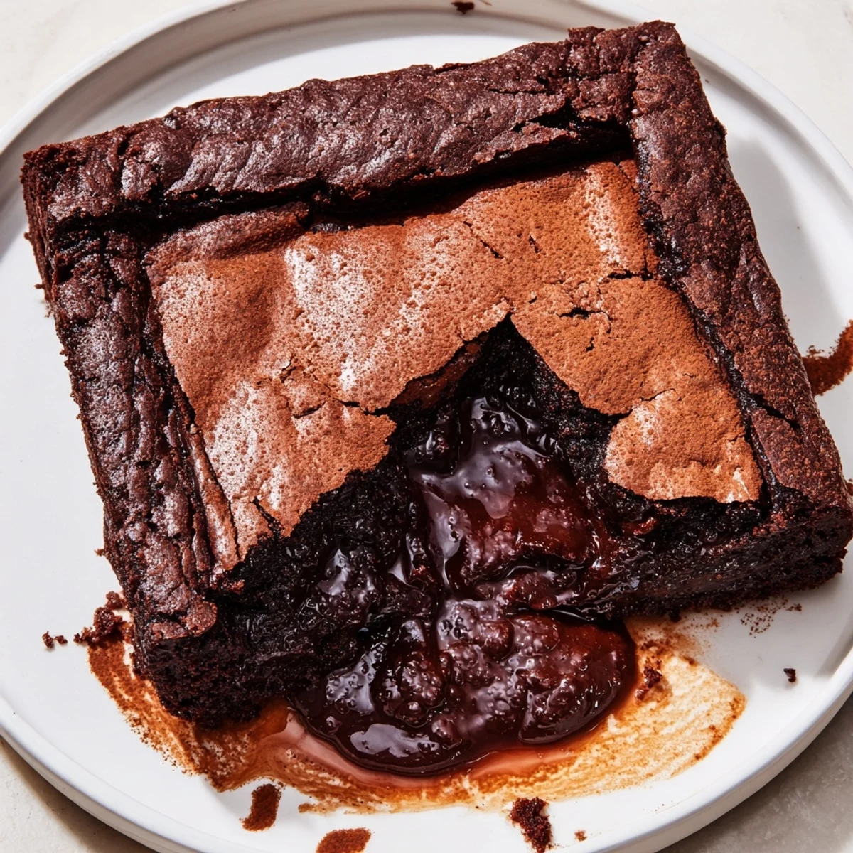 Ina Garten Brownie Pudding
