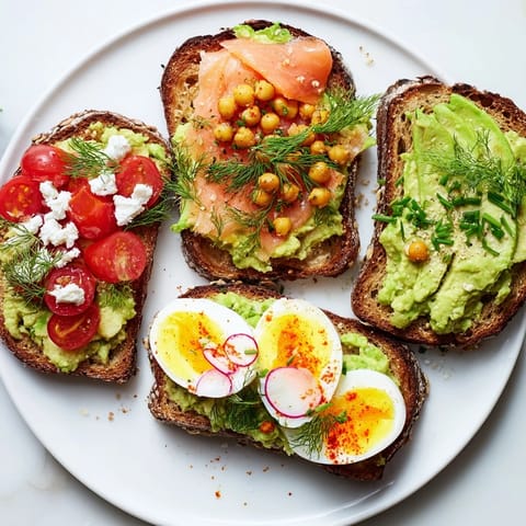 Avocado Toast Four Ways #12