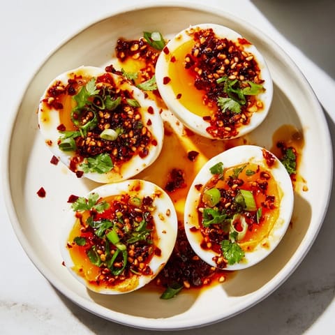 Chili Oil Jammy Eggs #63