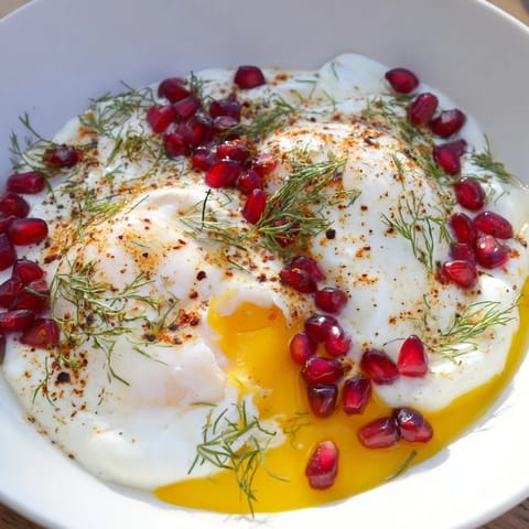 Çılbır with Sumac & Pomegranate