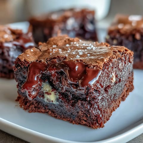 Triple Chocolate Sourdough Brownies