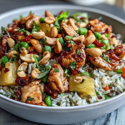 Hawaiian Pineapple Chicken Fried