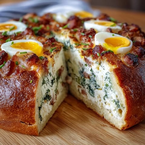 Easter Savory Pie Ham