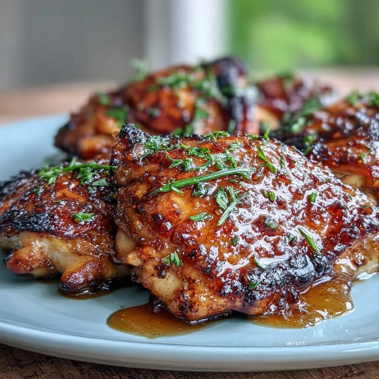 Easy honey mustard chicken dinner with crispy Brussels sprouts, all roasted together for a flavorful, hands-off meal.