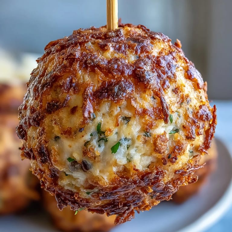Savory Derby Party Olive Cheese Balls nestled on skewers, a delicious snack.